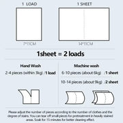 3/6 box Eco Pure Laundry Detergent Sheets - Vegan, No Plastic Jug, No Mess & Liquid Free Laundry Sheets in Washer Hypoallergenic