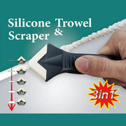 3 in 1 Silicone Caulking Tool Glass Glue Angle Scraper Tools Caulk Cement Scraper Silicone Sealant Remover Shovel Floor Cleaning