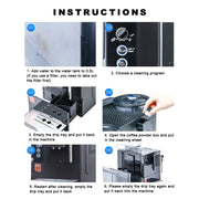 60Pcs Full-Automatic Coffee Maker Machine Cleaning Tablets Descaling Agent for Office Home Shop Coffee Machine Cleaning Tablets