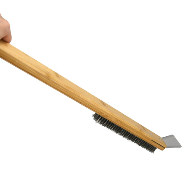 1Pcs/lot New Portable Pizza Oven Long Cleaning Brush Easy Cleaning Hard Bristles Grill Brush for Pizza Oven Grill Cleaning