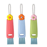3 in 1 Cup Lid Gap Cleaning Brush, 3 Pcs Multifunctional Insulation Bottle Cleaning Tools for Bottle Gap Tight Spaces Cup