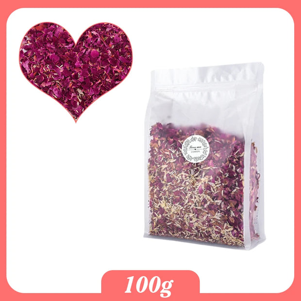 Natural Wedding Confetti Dried Flower Red Rose Petal Pop Wedding Birthday Party DIY Decoration Gift Biodegradable Party Supplies