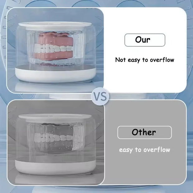 Xiaomi Ultrasonic Braces Cleaning Machine Multi-function Invisible Retainer Denture Machine Jewelry High Frequency Cleaner