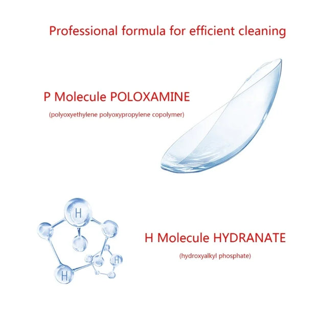 50/120ml Ultrasonic Solution Jewelry Cleaning Liquid Glasses Lens Watch Rings Cleaner Special for Ultrasonic Cleaner Machine