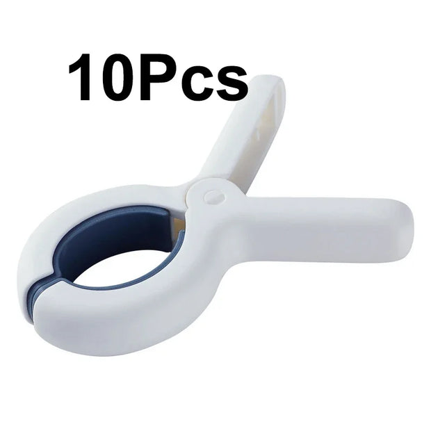 1-10Pcs Towel Clips Clothespins Heavy Duty  Clothespins With Rubber Gasket Windproof clip Beach Towel Curtain Quilt Clips