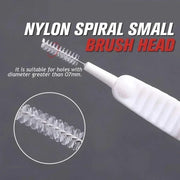 10PCS Mini Shower Cleaning Brush Shower Head Anti-clogging Nylon Brush Computer Keyboard Cleaner Phone Hole Dust Cleaning Tool