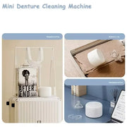 Xiaomi Ultrasonic Braces Cleaning Machine Multi-function Invisible Retainer Denture Machine Jewelry High Frequency Cleaner