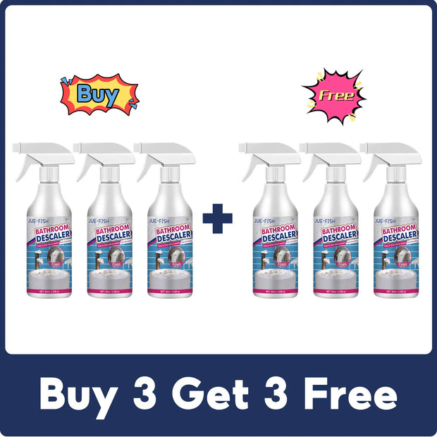 Bathroom Cleaning Spray Shower Glass Descaler Anti Mold Cleaning Bathtub Toilet Descaling Limescale Cleaner Bathtub Cleaner Foam