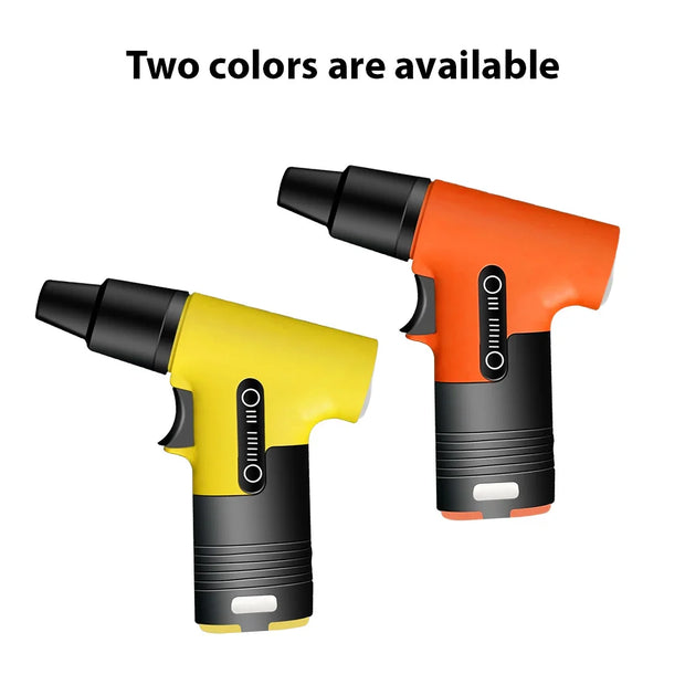 Electric Air Duster 130000RPM Mini Turbo Fan Blowing and Suction Dual-purpose Dust Removal Jet Dry Blower Portable Handheld
