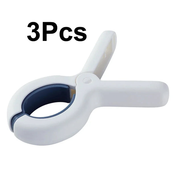 1-10Pcs Towel Clips Clothespins Heavy Duty  Clothespins With Rubber Gasket Windproof clip Beach Towel Curtain Quilt Clips