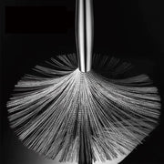 Stainless Steel Pot Brush Long Handle Multi-functional Cleaning Brush Hanging Washing Tool for Kitchen Sink Pans Scrubber Gadget