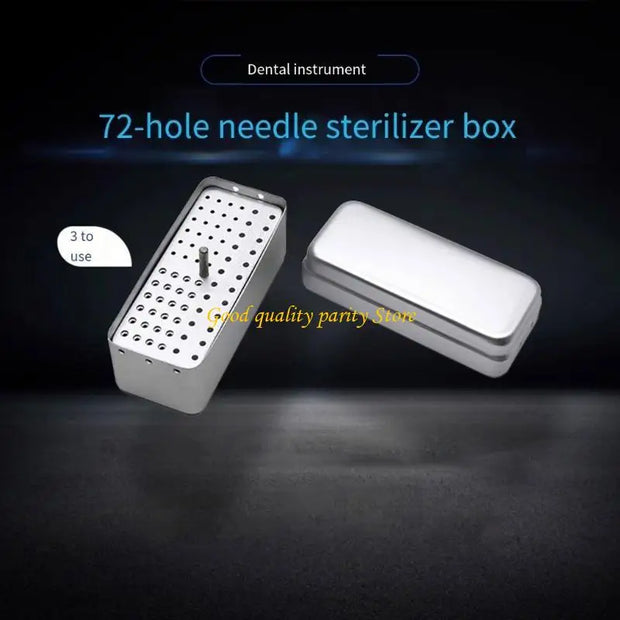 M4YA Efficient 72 Hole Dental Tool Holder Storage Box For Organized And Safe Use