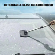 Car Windshield Clean Brush Kit Car Window Cleaning Wash Tool with Long Handle Adjustable Angle Cleaning Brush