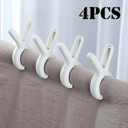 2/4pcs Plastic Clothes Pins with Strong Anti-Rust Springs Heavy Duty Beach Towel Clips Laundry Clothespins to Keep Your Towel