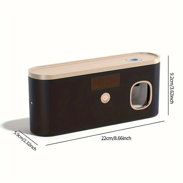 WF OEM Wall Mounted Tooth Brush Sterilizer Cleaner Sterilization Timer Function Rechargeable Cordless Bathroom Toothbrush Holder