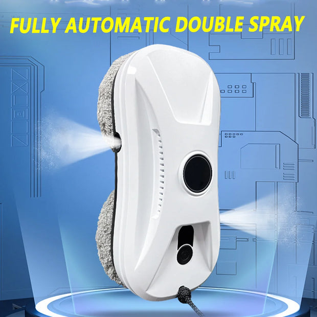 DIVEDEER Intelligent Window Cleaner Bi-directional Triple Spray New Window Cleaner Automatic Dual Spray Mini-Type