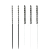 Acupuncture Needles with Individual Tube 200pcs Sterile Disposable Acupuncture Needle Stainless Steel 1 Needle with 1 Guide Tube