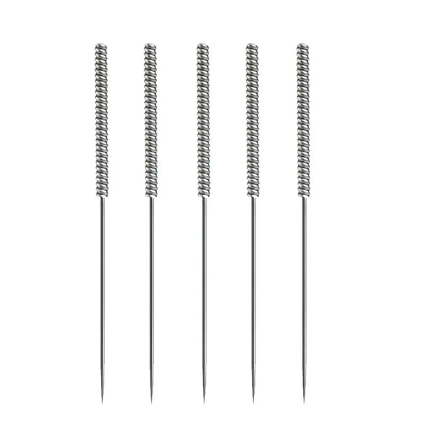 Acupuncture Needles with Individual Tube 200pcs Sterile Disposable Acupuncture Needle Stainless Steel 1 Needle with 1 Guide Tube