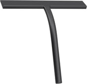 Matte Black Silicone Squeegee Streak Free Cleaning Shower Squeegee for Glass Bathroom Shower Doors Mirrors Tiles Car Windows