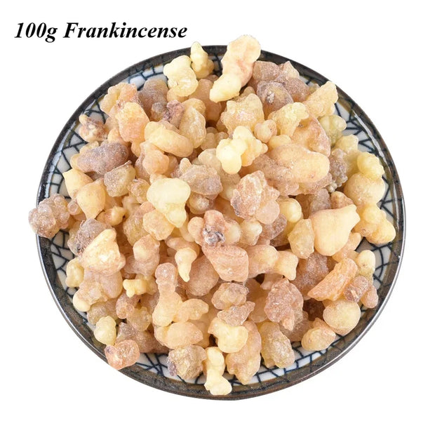 100g/200g High Quality Frankincense Incense Block Clean Aroma Nipple Boswellia Frankincense Incense Meditation Aromatherapy