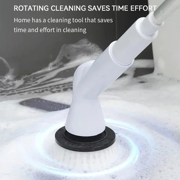 Xiaomi MIJIA 2000mAh 6-in-1 Electric Cleaning BrushWireless Intelligence Rotary Clean Brush Shower Clean Brush Kitchen Bathroom