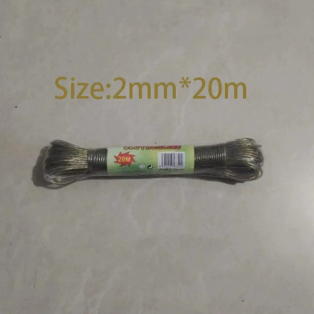 Heavy Duty Extra Strong Steel Core Washing Line Clothes Line Laundry Drying Line