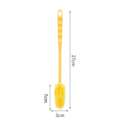 No Dead Corner Silicone Cup Brush Long Handle Portable Cup Scrubber Multipurpose Bottle Cleaning Brush Water Bottle