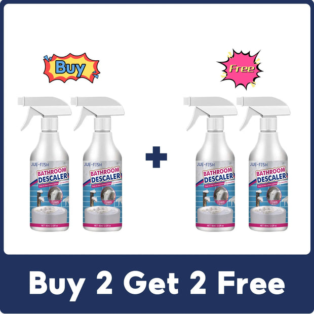 Bathroom Cleaning Spray Shower Glass Descaler Anti Mold Cleaning Bathtub Toilet Descaling Limescale Cleaner Bathtub Cleaner Foam