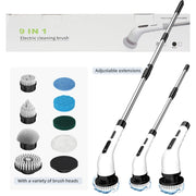Viladepot Electric Cleaning Brush 9 in 1 Multifunctional Wireless Rotatable Cleaning Brush Bathroom Kitchen Windows Toilet