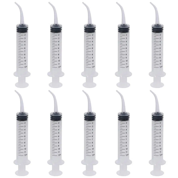 Multipurpose No Needle 12 ml Syringes for Liquid Plastic Transparent Measuring Syringe Tools Plastic Syringe Feeding Pets