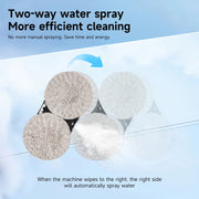 Two-way spray window cleaner machine man automatic electric large suction household high-rise glass window cleaner machine man