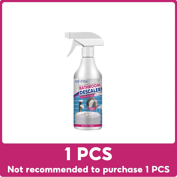 Bathroom Cleaning Spray Shower Glass Descaler Anti Mold Cleaning Bathtub Toilet Descaling Limescale Cleaner Bathtub Cleaner Foam