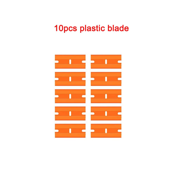 Razor Blade Scraper Tool,Sticker Remover Cleaning Scraper for Paint,Decal,Adhesive,Label,Caulk,Glass Scraper for Window Cooktop