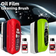 Car Glass Oil Film Cleaning Brush Agent Powerful Windshield Cleaner Rain Fog Proof Glass Sponge Water Spots Auto Removal Oil