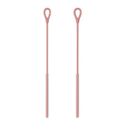 2pcs Durable 6/8mm Silicone Straw Brushes Soft Bendable Pipe Tube Cleaning Brush Reusable Extra Long Pacifier Brush Kitchen
