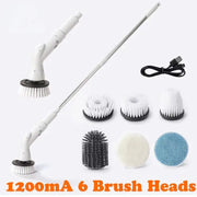 Xiaomi MIJIA 2000mAh 6-in-1 Electric Cleaning BrushWireless Intelligence Rotary Clean Brush Shower Clean Brush Kitchen Bathroom