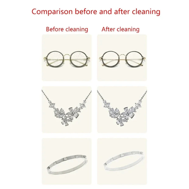 50/120ml Ultrasonic Solution Jewelry Cleaning Liquid Glasses Lens Watch Rings Cleaner Special for Ultrasonic Cleaner Machine