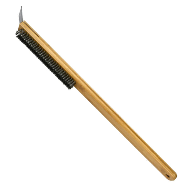 1Pcs/lot New Portable Pizza Oven Long Cleaning Brush Easy Cleaning Hard Bristles Grill Brush for Pizza Oven Grill Cleaning