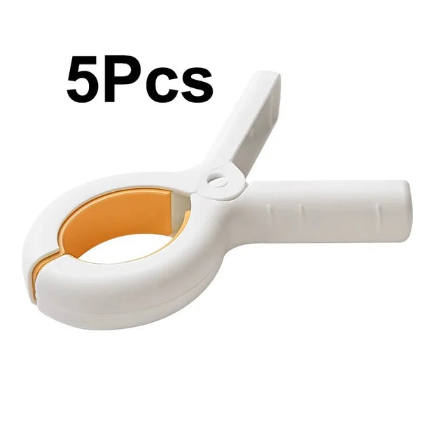 1-10Pcs Towel Clips Clothespins Heavy Duty  Clothespins With Rubber Gasket Windproof clip Beach Towel Curtain Quilt Clips