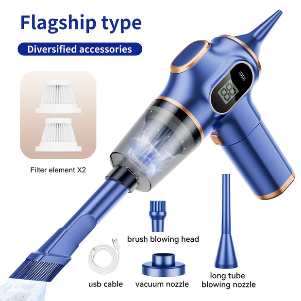 BELIBUY Wireless Car Vacuum Cleaner Home Appliance Sofa Office High-Power Household Cleaning Machine Mini Vacuum Carpet Cleaner