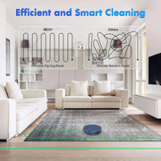 Rayfurn BR151 Robot Vacuum Cleaner Mop Smart APP Control Intelligent Planned for Home Floor Washing Carpet Pet Hair Cleaning