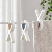 1-10Pcs Towel Clips Clothespins Heavy Duty  Clothespins With Rubber Gasket Windproof clip Beach Towel Curtain Quilt Clips