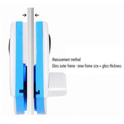2024 Efficient Cleaning of Home and High-Rise Windows with New Magnetic Glass Cleaning Tool, Double Sided and Strongly Magnetic