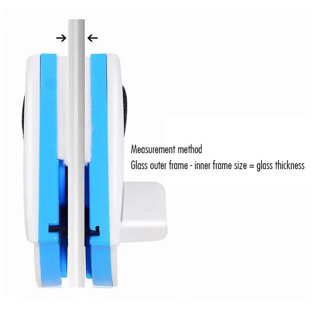 2024 Efficient Cleaning of Home and High-Rise Windows with New Magnetic Glass Cleaning Tool, Double Sided and Strongly Magnetic