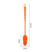 No Dead Corner Silicone Cup Brush Long Handle Portable Cup Scrubber Multipurpose Bottle Cleaning Brush Water Bottle