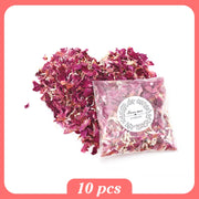 Natural Wedding Confetti Dried Flower Red Rose Petal Pop Wedding Birthday Party DIY Decoration Gift Biodegradable Party Supplies