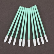 100Pcs/Pack Non Woven Cotton Swabs Dust-free Anti-static Micro Swab Sticks Lint Cleaning Tools For Fiber Laser Machine Focus Len