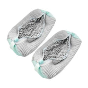 1/2pcs Shoe Cleaning Bag Shoe Washing Bag For Washing Machine Laundry Bag For Shoe Wrap-Around Cleaning Reusable Washer Shoe Bag