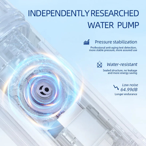 Water Flosser Teeth Cleaning Denta l Device Portable IPX7 Waterproof Jet Oral Irrigator Water Pick