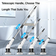 Xiaomi Wireless 9-in-1 Electric Cleaning Brush Kitchen And Bathroom Tile Waterproof Sweeping Brush Extended Telescopic Household